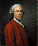 Portrait of Johan Pasch, Surveyor to the Royal Household and artist, Alexander Roslin